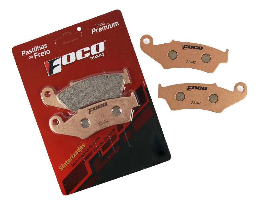 Pastilha Freio Dianteiro Foco Sinterizada Crf 300f Crf 250f