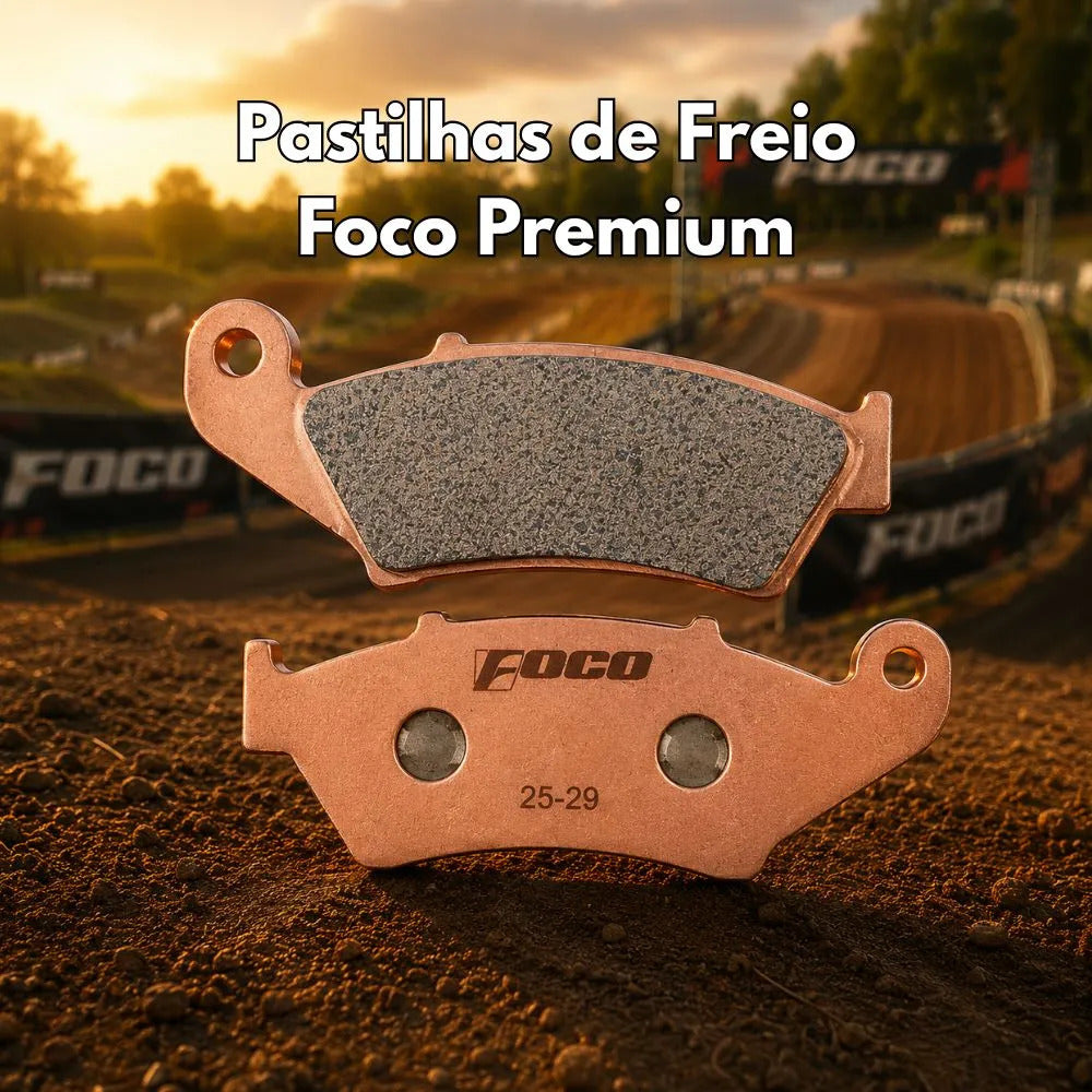Pastilha Freio Dianteiro Foco Sinterizada Crf 300f Crf 250f