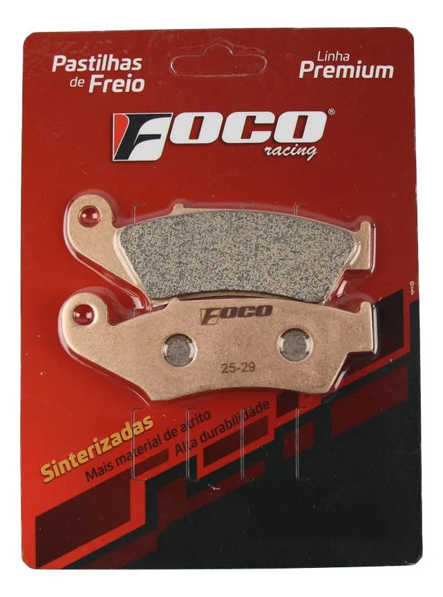 Pastilha Freio Dianteiro Foco Sinterizada Crf 300f Crf 250f