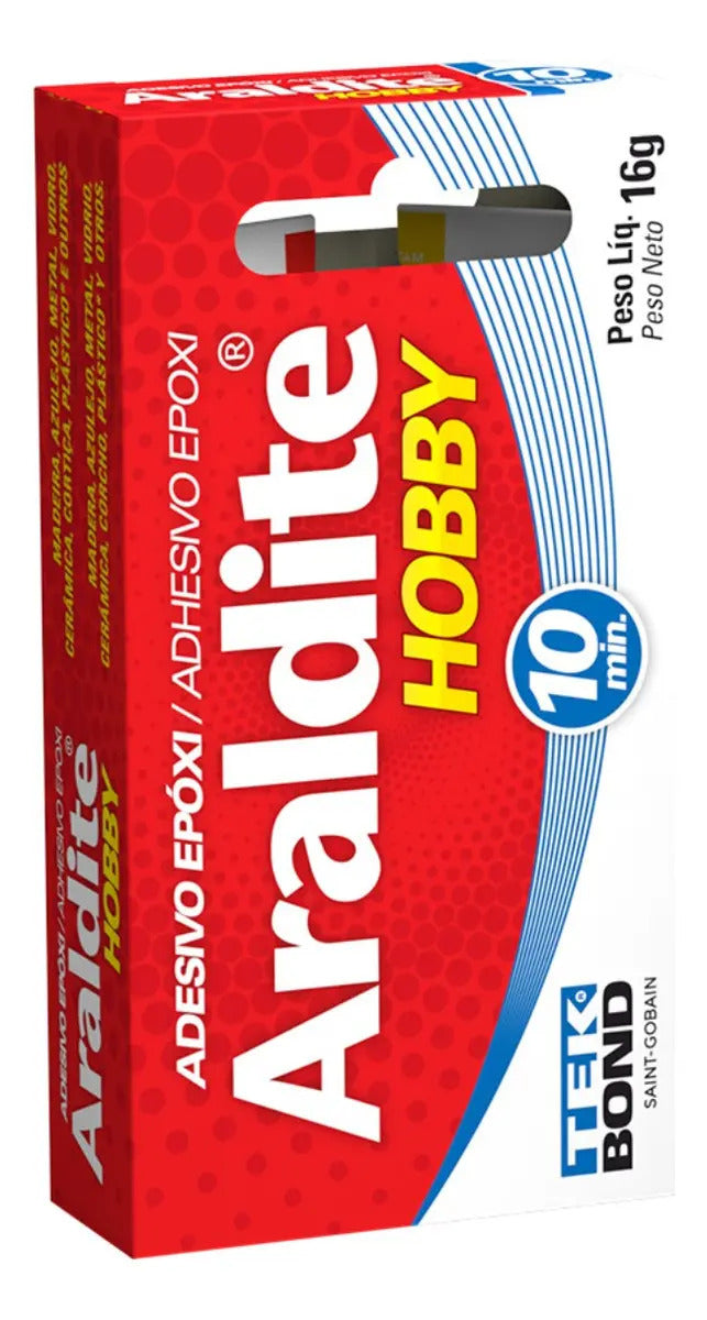 Adesivo Araldite Hobby 16g Tekbond (10min)
