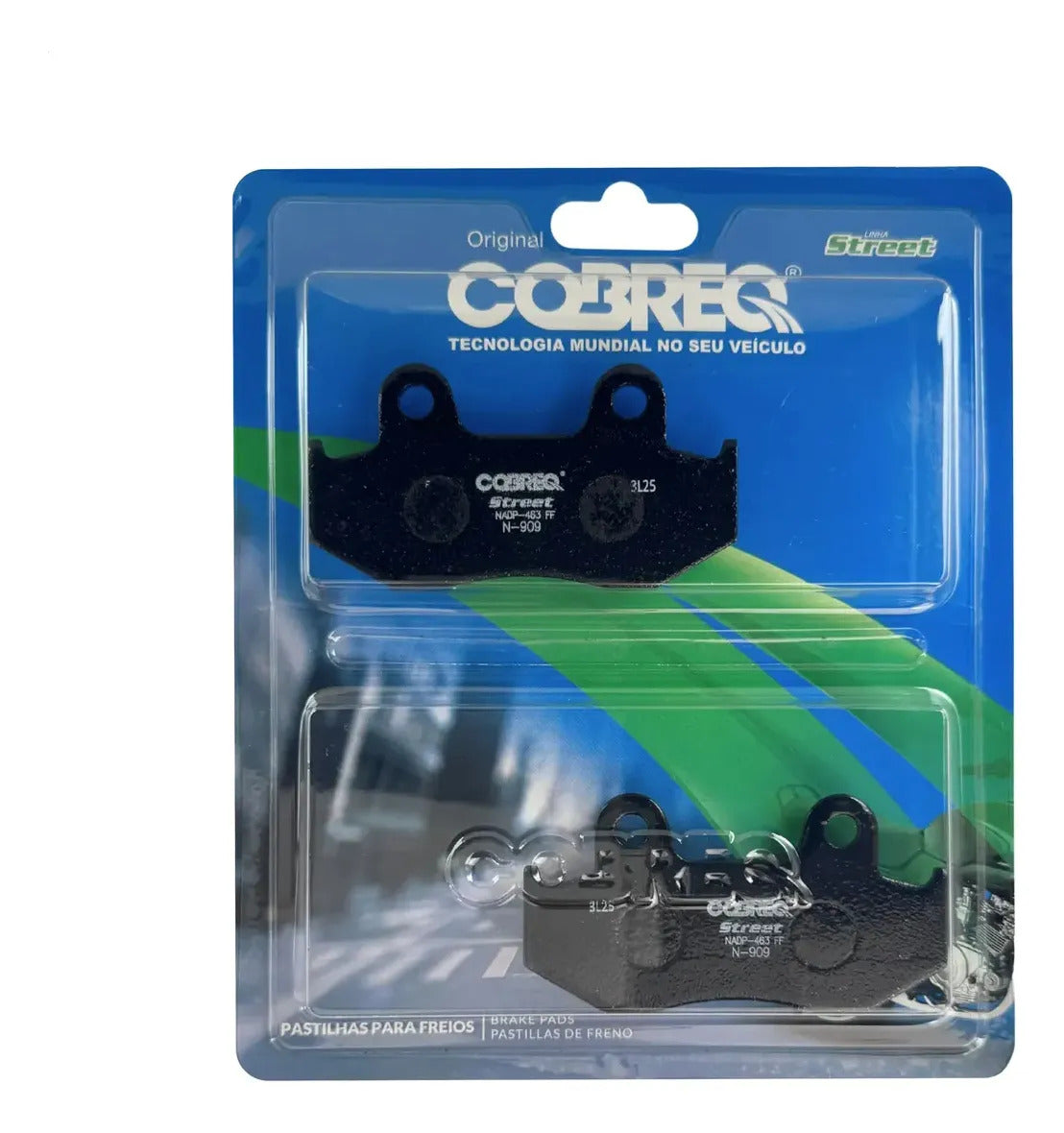 Pastilha Freio Cobreq N909 Honda Elite 125 Original 2019 /26
