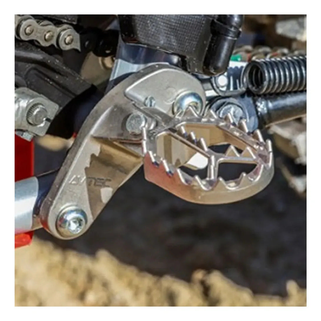 Pedaleira Crf 230/250/ 300 Xr Tornado Xre300+pino Molas Inox