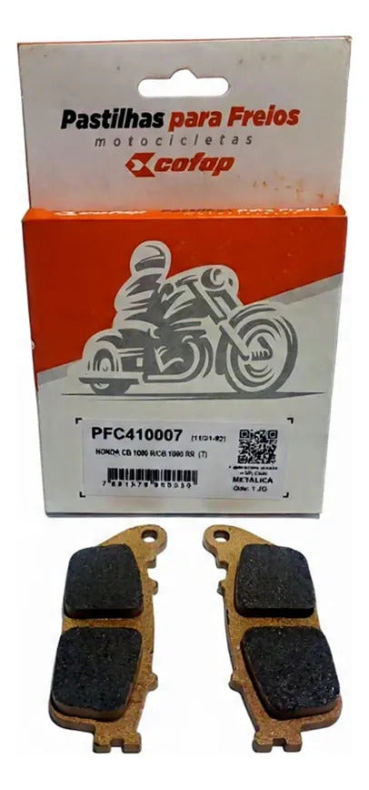 Pastilha Freio Traseira Cofap Para Cb1000r Cb1000rr Fireblad