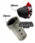 Silenciador Db Killer 36 Mm A 38 Mm Para Ponteiras De Motos