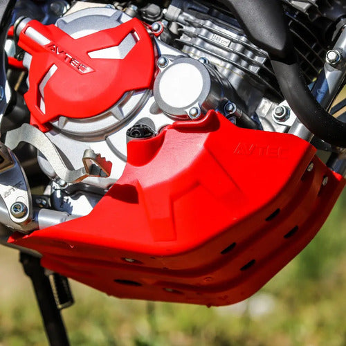 Protetor De Motor Plastico Crf 250f Avtec