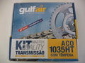 Kit Relação Transmissão Honda Nxr Bros 150 05 Até 14 Gulfair