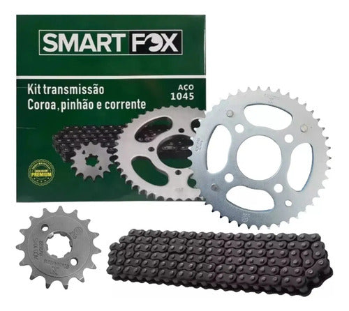 Kit Relação Smart Fox Com Retentor Moto Honda Fan Titan 160