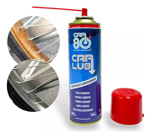 Carlub Lubrificante Antiferrugem 300ml Car80