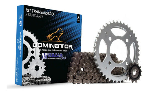 Kit Relação Transmissão Std Cb 250f Twister 2016 Vulcanbor