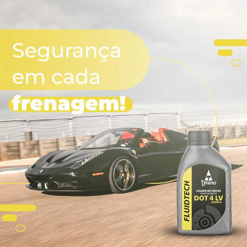 Oleo Freio Fluido Dot 4 Lv Classe 6 Original Tirreno 500 Ml