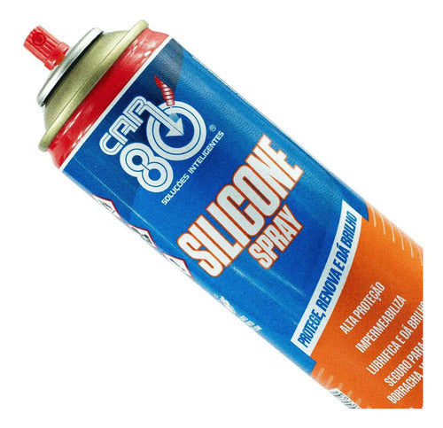 Silicone Spray Automotivo Lubrificante Proteção Car80