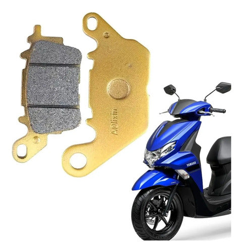 Pastilha Dianteira Fluo 125 2020 2021 2022 2023 Yamaha