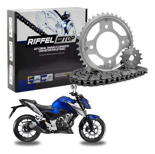 Kit Relação Riffel C/ Retentor Cb 300f Twister 2023 A 2026
