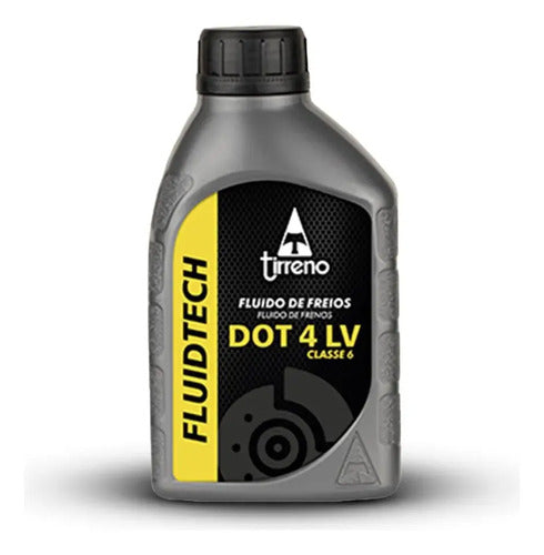 Oleo Freio Fluido Dot 4 Lv Classe 6 Original Tirreno 500 Ml