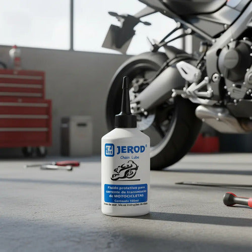 Óleo Lubrificante P/ Corrente Moto Grafitado Moto Jerod Novo