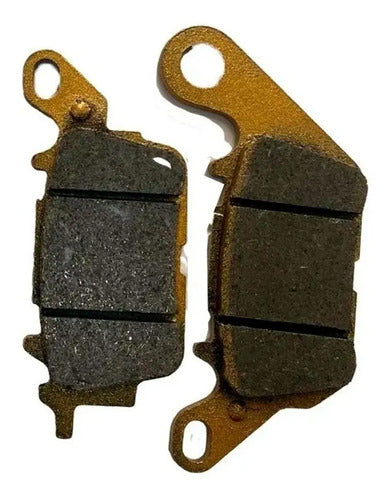 Pastilha Dianteira Fluo 125 2020 2021 2022 2023 Yamaha
