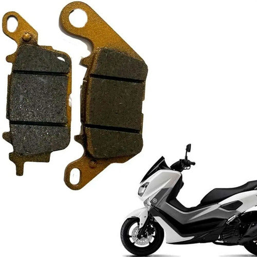 Pastilha Dianteira Fluo 125 2020 2021 2022 2023 Yamaha