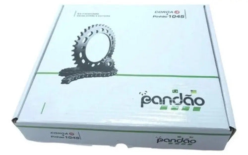 Kit Relaçao Transmissão Completa Titan 160 Aço 1045 Pandao