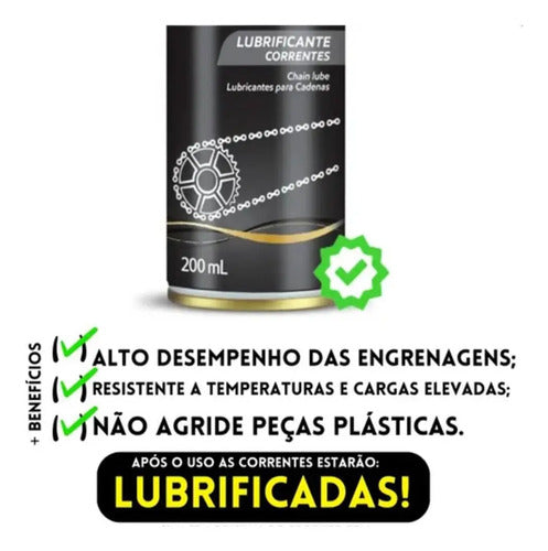 Óleo Lubrificante Super Moto Chain Lub Mobil - 200ml