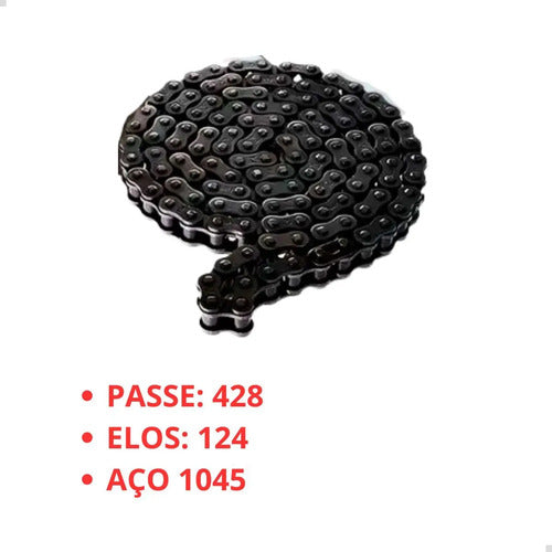 Relação Origina Riffel Factor 150 16/22 Ybr 125i Fazer 150