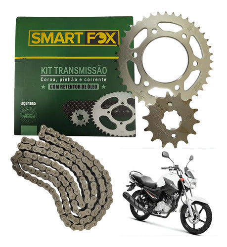 Kit Relação Yamaha Factor 150 Com Retentor (smart Fox)