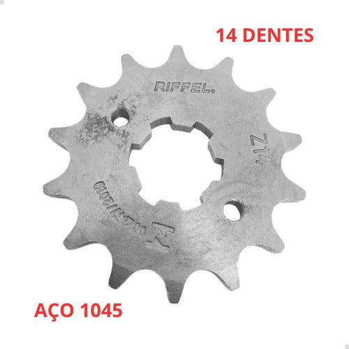 Relação Origina Riffel Factor 150 16/22 Ybr 125i Fazer 150