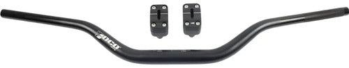 Guidão Com Adaptador Foco Racing Fat Max Crf 250f 31mm Preto