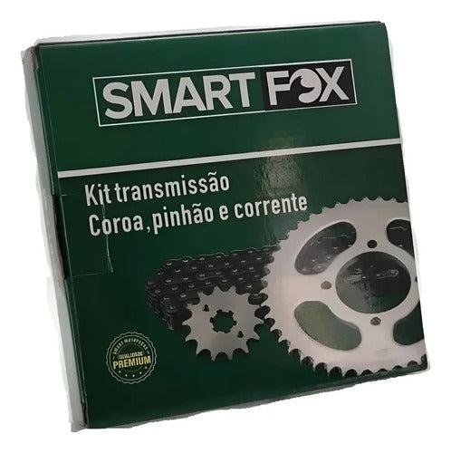 Kit Relação Transmissão Cb 300 Cb300r Smart Fox Aço 1045