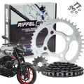 Kit Relação Tração Transmissão Com Retentor Mt03 YZF R3 2016 2017 2018 2019 A 2024 Original Riffel