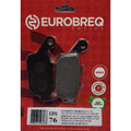 Pastilha de Freio EUROBREQ EBM-76 Traseira CB300R (Sem ABS) FES 125\150