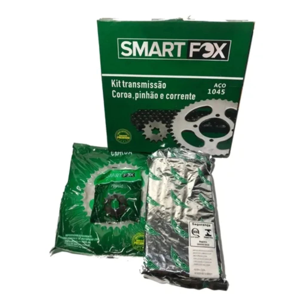 KIT RELAÇAO C/RET XTZ 250 LANDER 250 09..20 TENERE 250 09..20  SMART FOX (KIT45)