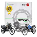 KIT RELAÇÃO SCUD LANDER 250 TENERE 250 AÇO 1045