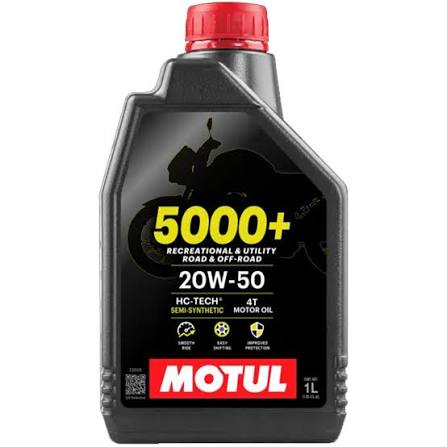 Óleo Motul 5000+ 10w-40 4t Semissintético 1 Litro