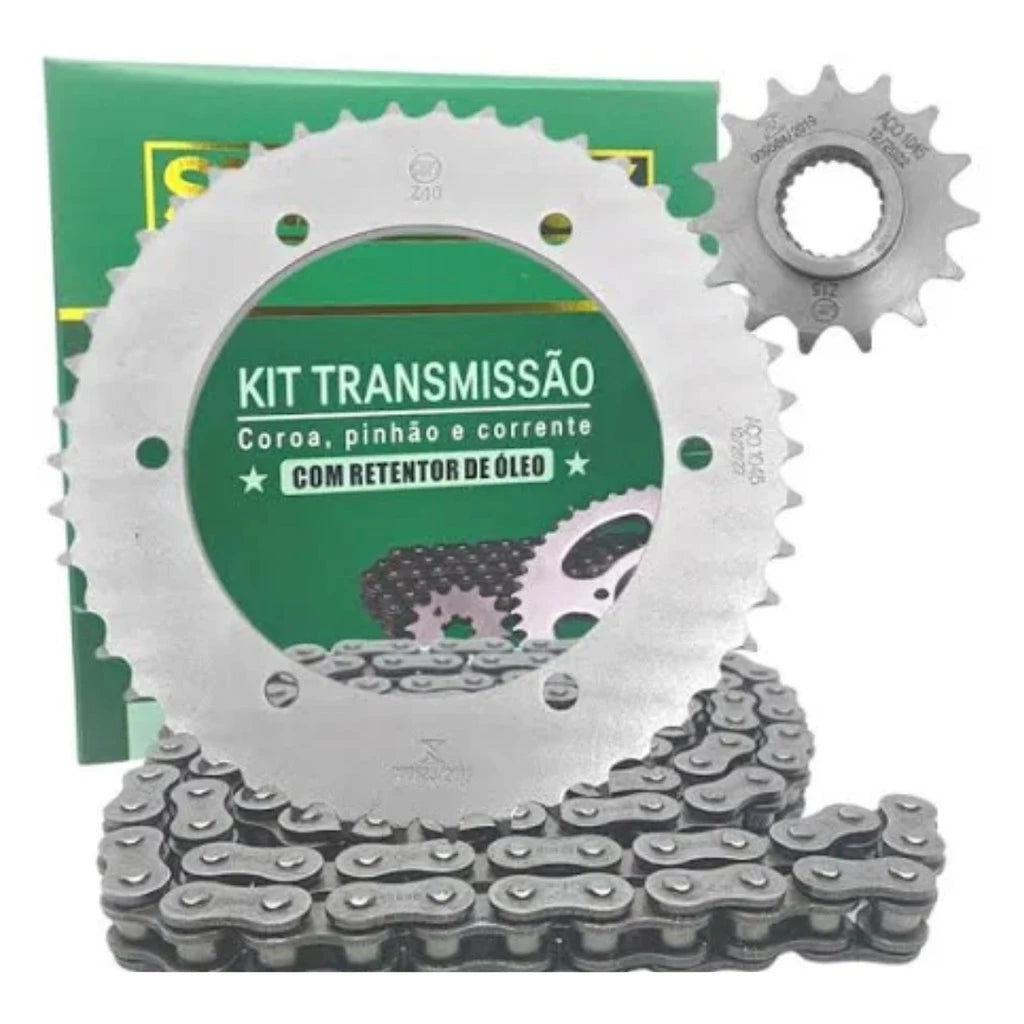 KIT RELAÇAO C/RET XTZ 250 LANDER 250 09..20 TENERE 250 09..20  SMART FOX (KIT45)