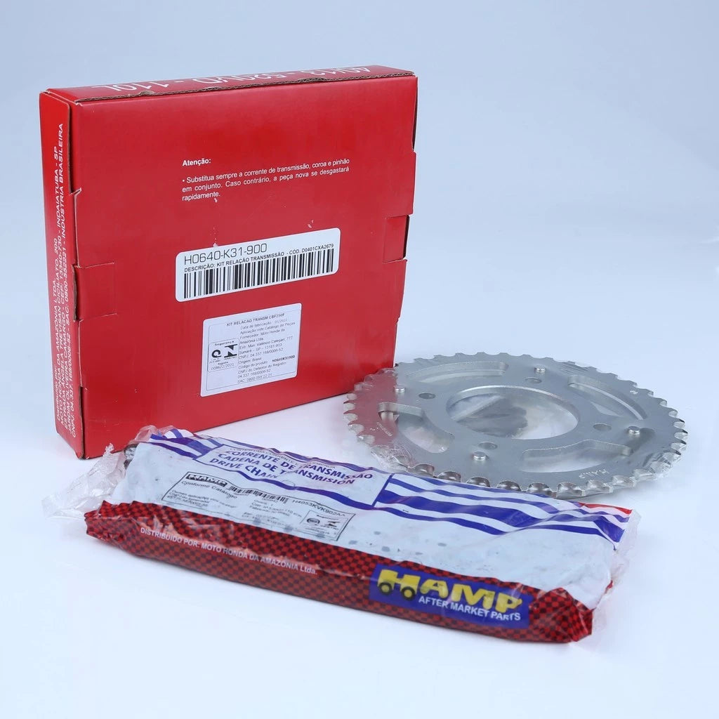 Kit Relaçao Cb 250f Twister 2016 A 2022 Honda Hamp Original