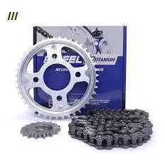 KIT RELAÇÃO CG 160 TITAN/ FAN/ START/ CARGO (2016 A 2025) – RIFFEL TITANIUM 44ZX15Z