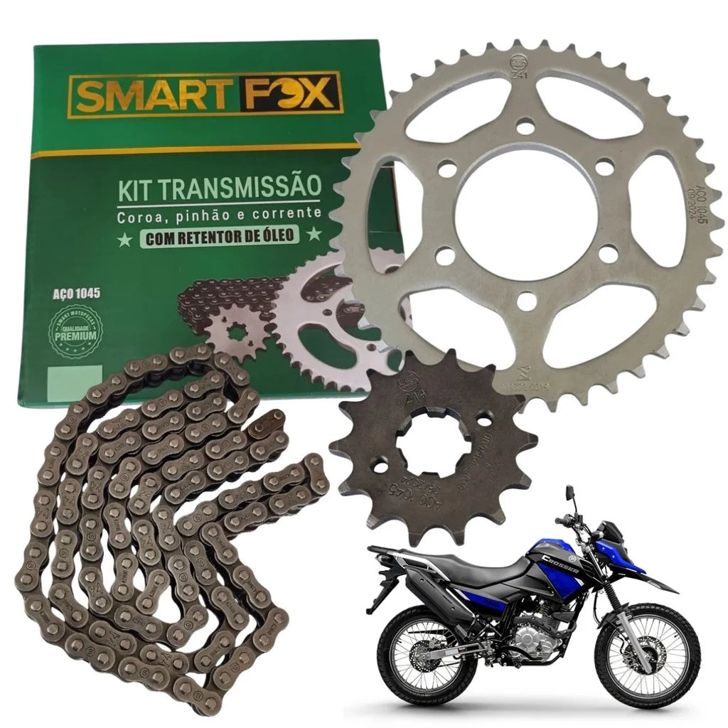 Kit Relação Com Retentor Xtz 150 Crosser 150 2014 - 2018 Smart Fox